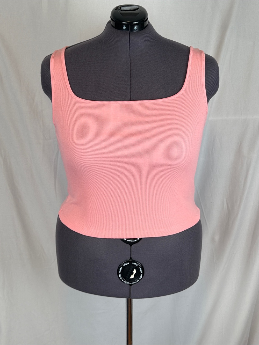 Women's Old Navy Ribbed Pink Tank Top Size XXL NWT